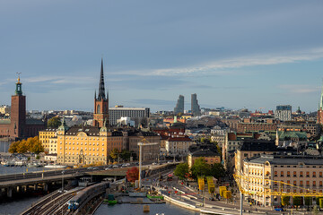  Stockholm Cityscape – Blend of Modern and Historic Architecture
