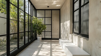  modern sunroom with beautiful architectural structure and amazing interior designs