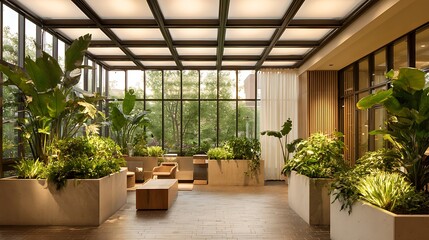  modern sunroom with beautiful architectural structure and amazing interior designs