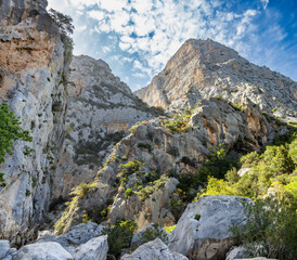 Obraz premium Gorropu gorge in Sardinia island, Italy