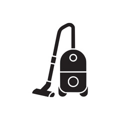 Vector art of vacuum cleaner home appliance for cleaning domestic equipment for housework electrical device for dust removal modern technology for hygiene and sanitation