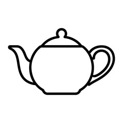 Teapot isolated on transparent background