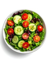 Fresh salad in a bowl (2)