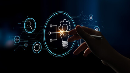 Business innovation and research for process automation. A concept of developing new ideas and...