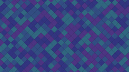 Abstract Diamond Pattern Background with Deep Blues and Purples for Modern and Artistic Designs