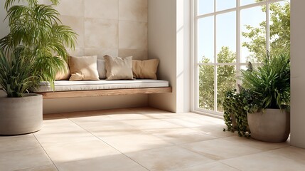 modern sunroom with beautiful architectural structure and amazing interior designs