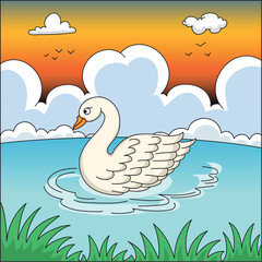 Swan BG Color