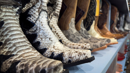 cowboy boots snakeskin
