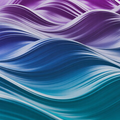 Warm Gradient Flow Abstract Wave Background