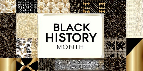 black history month postcards, a contemporary postcard template collection celebrates black history month with sleek, modern sans-serif lettering and cultural pride elements it includes diverse