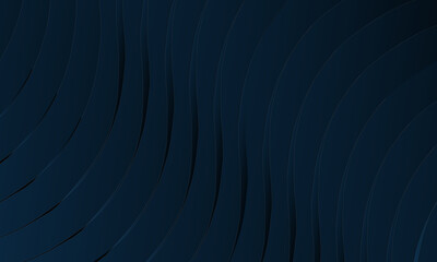 Serene Midnight Blue Stripes: Subtle Wavy Texture, wavy vertical stripes in varying shades of dark midnight blue and hints of deep gray, creating a subtle yet impactful visual with remarkable depth an