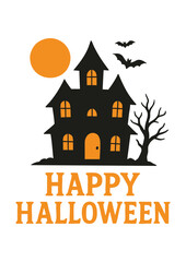Happy Halloween Poster Vector