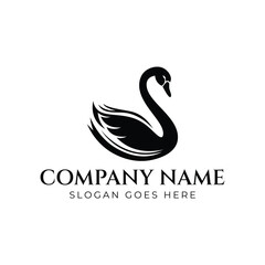 Swan Modern Logo Design