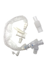 Closed suction catheter set