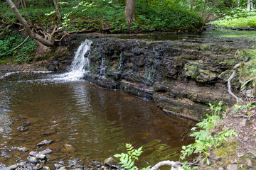 Ivandes rumba waterfall Renda, Latvia