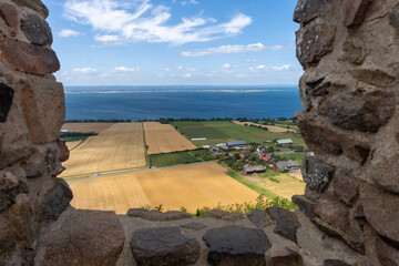 View Vattern Lake From Ruins