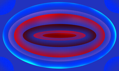 Abstract Blue and Red Gradient Background