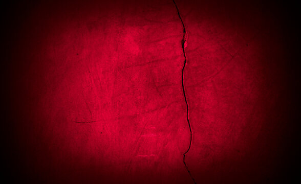 Old wall texture cement black red  background abstract dark color design are light with white gradient background.