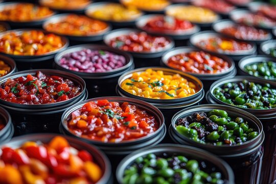 Food prep tips for indoor cooking with colorful ingredients arranged in bowls on a white surface