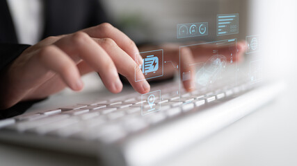 Technical layout of electric vehicle showing battery system, power control, traction motor,...
