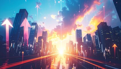 city lights in the city