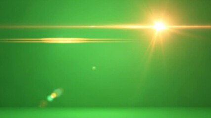 Dramatic lens flare effect with vibrant green background, perfect for adding dynamic light effects and atmosphere to your projects and designs - Powered by Adobe