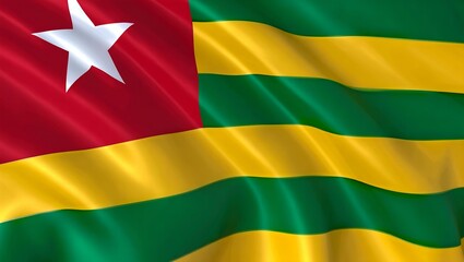 Togo national flag 
