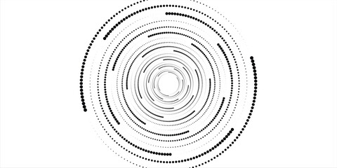 Dotted wave line background. Black halftone undulate pattern. Abstract particle flow wave wallpaper. Curved dashed gradient net design element for poser, banner, presentation, booklet, flyer