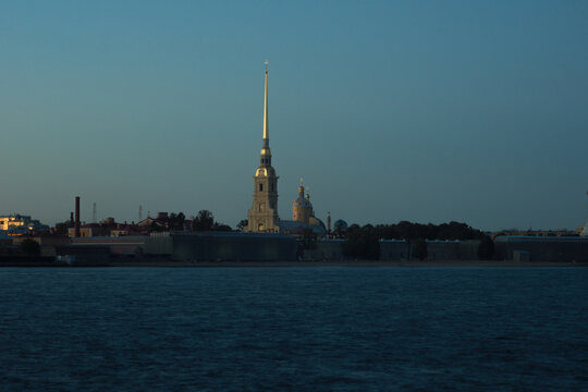 View of Sts Peter and Paul's Fortress and Cathedral