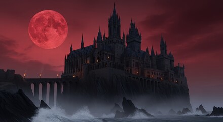 Naklejka premium Halloween 2025 background with halloween themed elements perfect for social media wishes