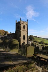 St Nicholas' Church, High Bradfield, Yorkshire.