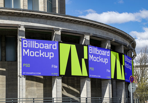 Six Billboard Mockups