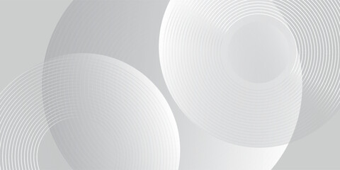 White geometric abstract background overlap layer on bright space with lines effect decoration.smooth vector gradient