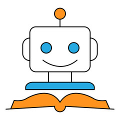 Neural Networks Machine Learning Technology Vector Icon