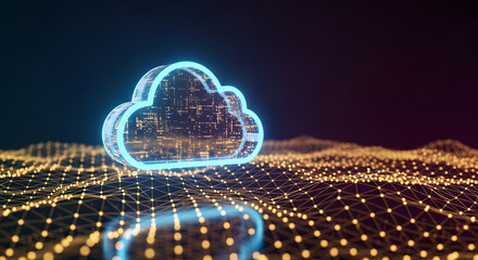 Data cloud server , Cloud Computing Data Breach Protection Cyber Security Ransomware Email Phishing Encrypted Technology, Digital Information Protected Secured 