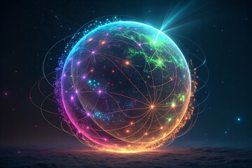 Obraz premium planet earth in space