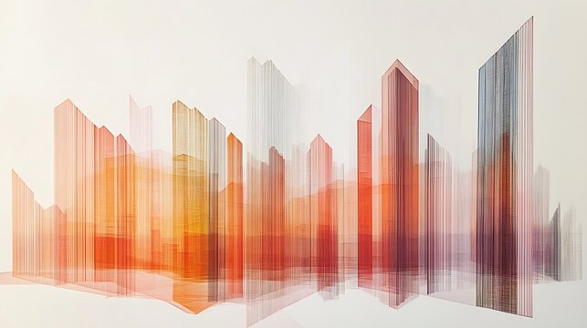 Hong Kong and Moscow feature towering urban cityscapes with modern business architecture and high-rise skyscrapers under the blue sky