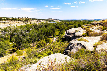 Pompeys Pillar National Historic Monument Scenic View