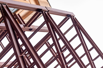 Fototapeta premium construction of a construction site