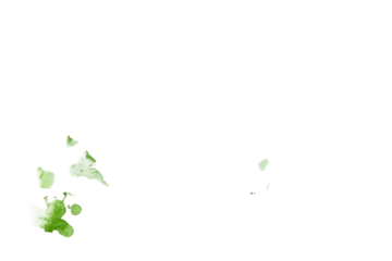 Scattered green island silhouettes against a dark void