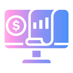 bookkeeping Gradient icon