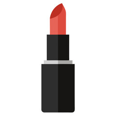 Lipstick nice vector on white background.