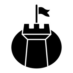 castle Solid icon
