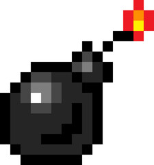 픽셀 게임 폭탄