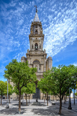 San Miguel Church features Baroque architecture in Jerez
