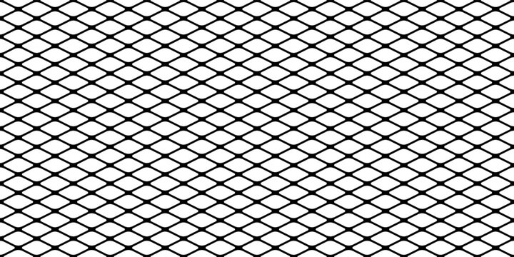 silhouette metal mesh seamless pattern