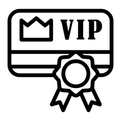 Fototapeta premium exclusive Line Icon