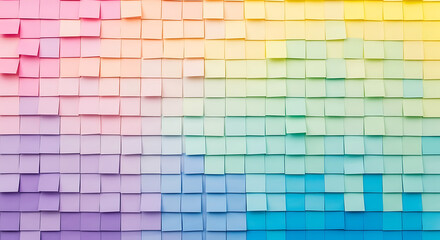 Fototapeta premium Multicolor Block Gradient Textured Backdrop