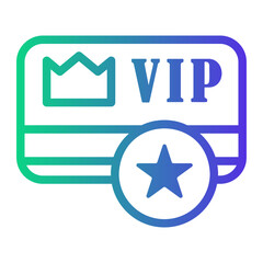 exclusive Line Gradient Icon