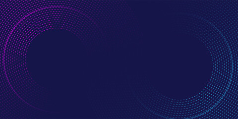 Fototapeta premium Abstract Geometric Design with Dotted Lines Forming Circular Shapes.eps